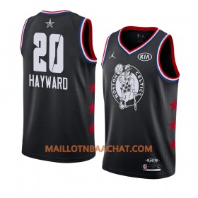 Maillot NBA Boston Celtics Gordon Hayward 20 2019 All-Star Jordan Brand Noir Swingman - Homme